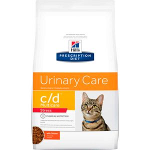 C/D Multicare Stress para Gatos Adultos - Cuidado Urinário 1.8kg