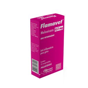 Flamavet gatos 0,2 mg (com 10 unidades)