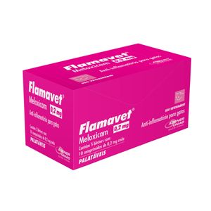 Flamavet gatos 0,2 mg D (display com 5 cartelas)