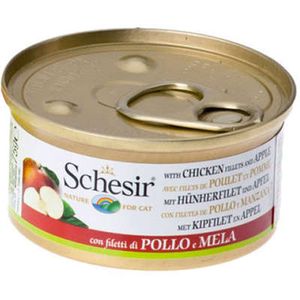 Schesir Nat Cat Frango C/ Maca 75G - Lata