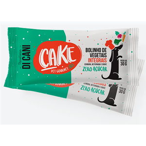 Cake Gourmet Vegetais integrais 30g