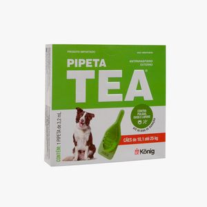 Pipeta Tea cães 10,1 até 25 kg 3,2 ml