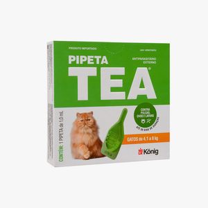 Pipeta Tea Gato 4,1 até 8 kg 1 ml