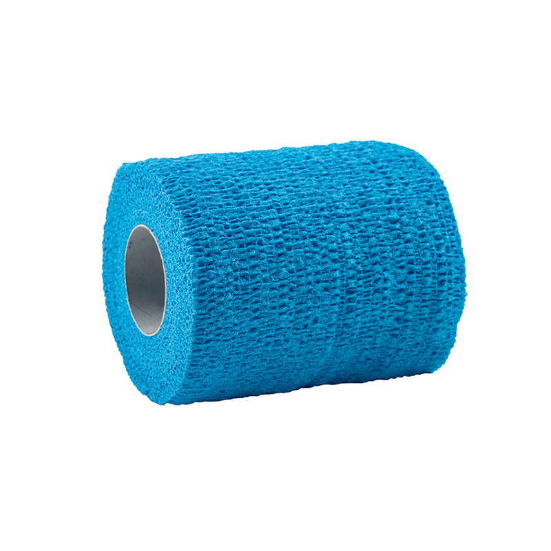 Bandagem Coesiva- 7-5cm x 4-5m- Azul Claro Unidade