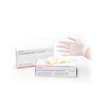 Luvas Latex para procedimento nao cirurgico- Sem Po- XP- Branca cx c-100Un